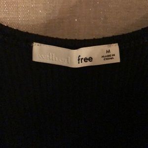 Wilfred Tops - Wilfred free tank bodysuit black medium like new Wilfred Tops - Wilfred free tank bodysuit black medium like new